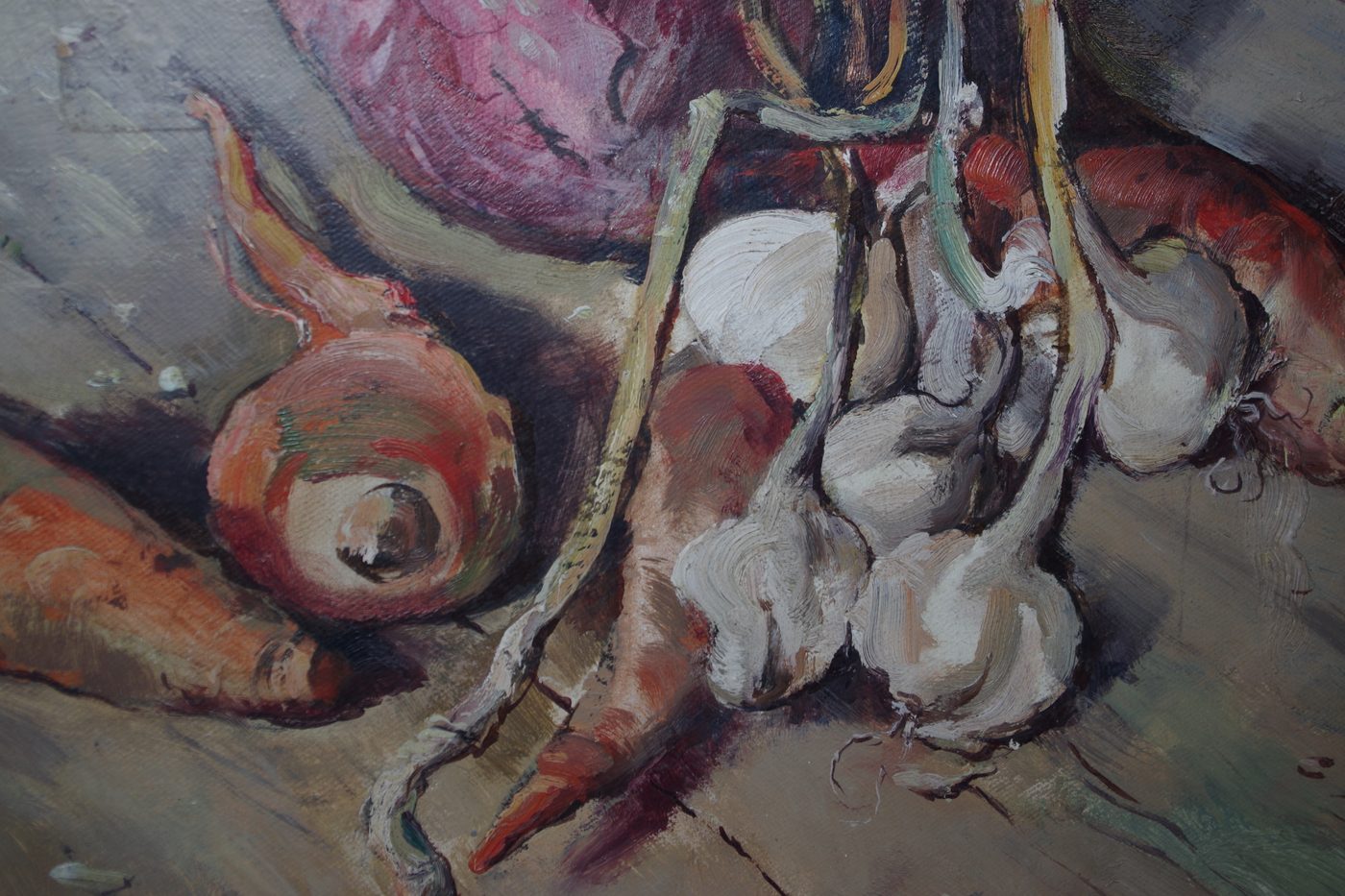 Zwiebelstillleben